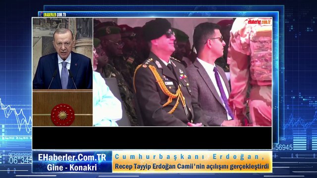 Cumhurbaşkanı Erdoğan, Recep Tayyip Erdoğan Camii'nin açılışını gerçekleştirdi