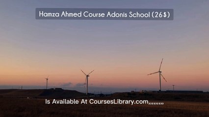 (courseslibrary.com)Hamza Ahmed Course Adonis School (26$)