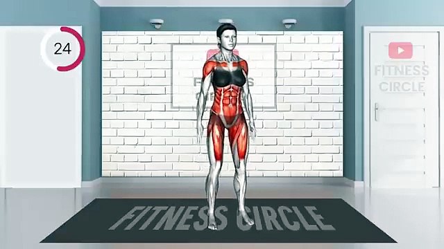 REDUCE Your 'DONUT BELLY' in Just 4 Weeks ➜ 30 minute STANDING Workout _ Exercises To Lose Fat