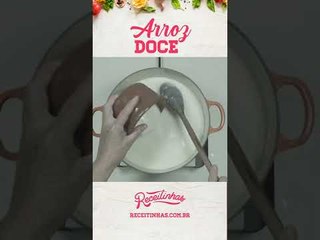 RECEITA DE ARROZ DOCE FÁCIL DE FAZER #shorts