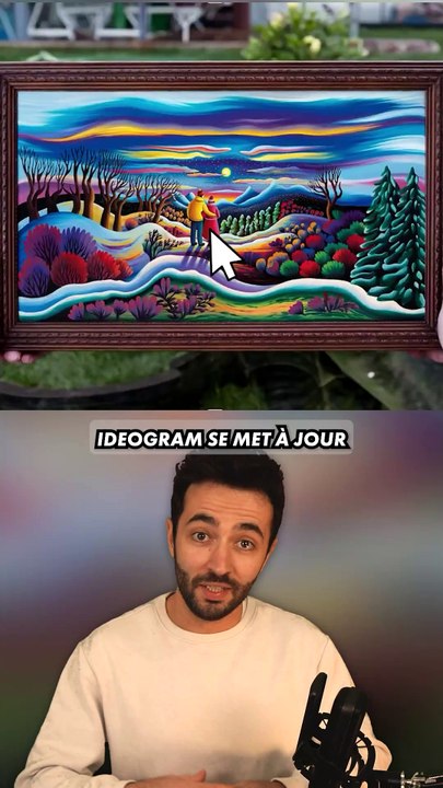 LA MEILLEURE IA D'IMAGES TEXTUELLE !! 🎨 #ideogram #ideogram3 #actusia #imageia #aiart #aiimage