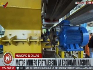 Bolívar | Activan planta ecológica de minería para explotación de material aurífero