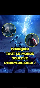 Pourquoi tout le monde peut soulever Stormbreaker ? #CapCut #stormbreaker #avengersendgame #avengersinfinitywar #doomsday #thor #mjolnir #thunderbolts #marvelrivals #marvel #mcu #fyp #pourtoi #viral
