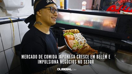 Mercado de comida japonesa cresce em Belém e impulsiona negócios no setor
