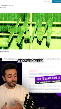 H&M ET MANNEQUINS IA !! 👗 #mode #hm #actusia #mannequin #modeia #avataria