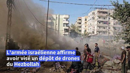 Israël bombarde la banlieue sud de Beyrouth, après quatre mois de trêve