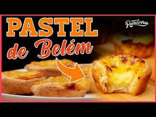 PASTEL DE BELÉM CASEIRO COM POUCOS INGREDIENTES E MASSA FOLHADA | RECEITINHAS