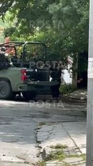 Ejército realiza fuerte operativo en diferentes puntos de Monterrey