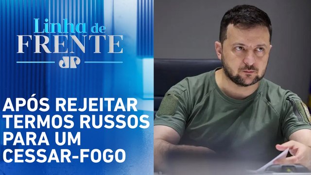Zelensky diz que Putin irá morrer e guerra acabará | LINHA DE FRENTE