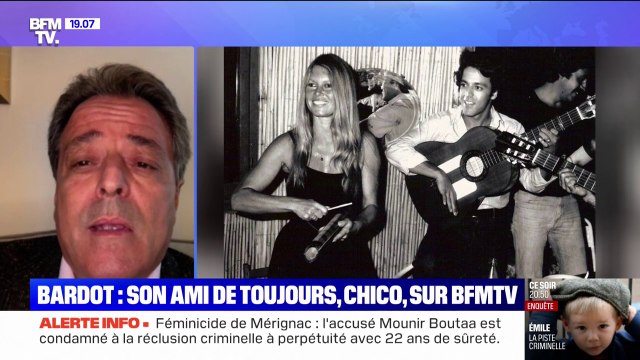 Ça fait 45 ans qu'on est amis : Chico Bouchiki, chanteur de Chico and the Gypsies , évoque son amitié avec Brigitte Bardot