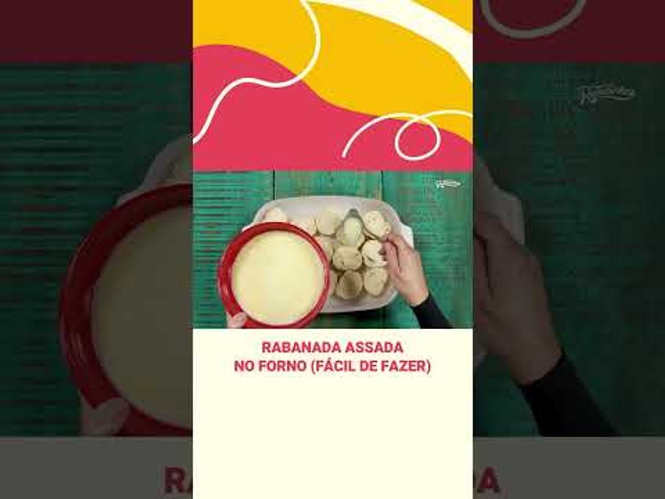 Receita de rabanada no forno fácil de fazer (poucos minutos) | Receitinhas