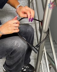 Emergency hack for escaping a lock like this 🔓