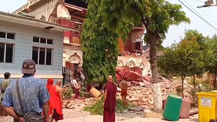Así ha sido el terremoto que ha sacudido Myanmar, Tailandia y China