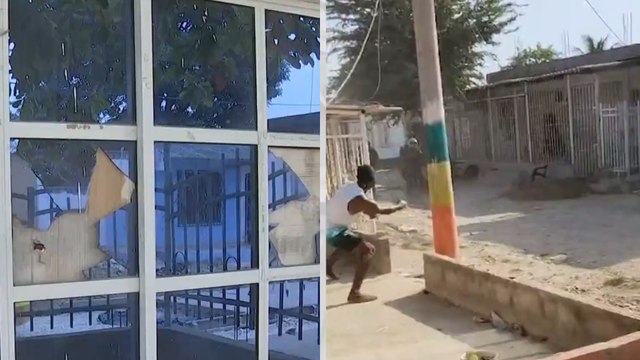 En Cartagena los enfrentamientos entre pandillas de menores dejan casas destrozadas