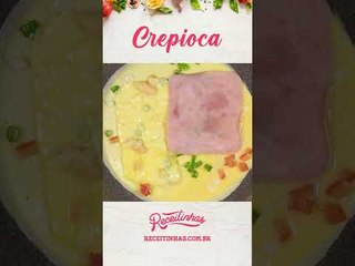 COMO FAZER CREPIOCA DE FORMA RÁPIDA; CLIQUE EM "INSCREVER-SE" PARA VER MAIS!👇🏼