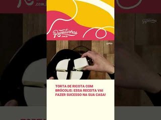 TORTA DE RICOTA COM BRÓCOLIS FÁCIL DE FAZER; CLIQUE EM "INSCREVER-SE" PARA VER MAIS!👇🏼