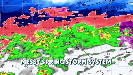 Rain turns to ice and snow Saturday: How much and where in Minnesota?