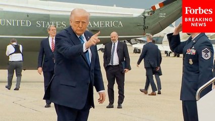 President Trump Departs JBA En Route Palm Beach, Florida