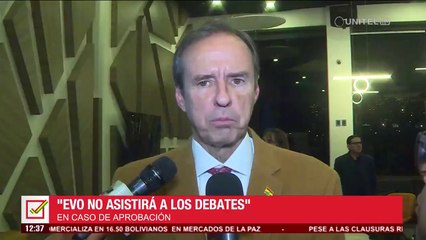 ¿Qué respondió Del Castillo sobre la proclamación en Santa Cruz para apoyarlo como precandidato a las elecciones?
