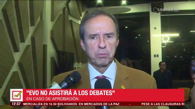 ¿Qué respondió Del Castillo sobre la proclamación en Santa Cruz para apoyarlo como precandidato a las elecciones?