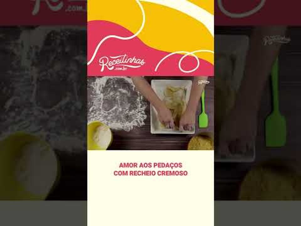 Receita de Amor ao Pedaços: sobremesa para festas e casamentos