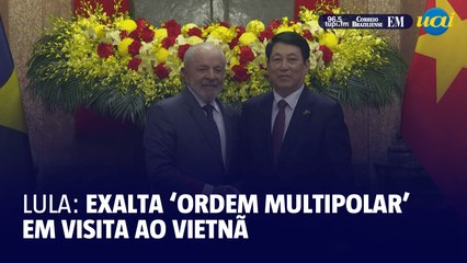 Lula é recebido no Vietnã e destaca a importância da ‘ordem multipolar’ 🌏