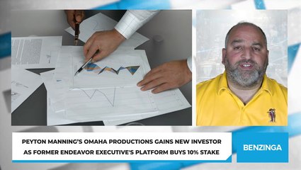 Peyton Manning’s Omaha Productions Gains New Investor As Former Endeavor Executive's Platform Buys 10% Stake