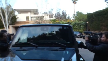 Dani Alves llega a su casa tras ser absuelto