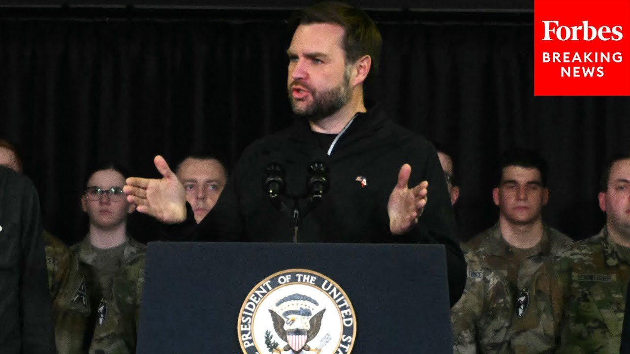 JD Vance Condemns 'What Denmark Has Done' During Visit To Greenland Military Base