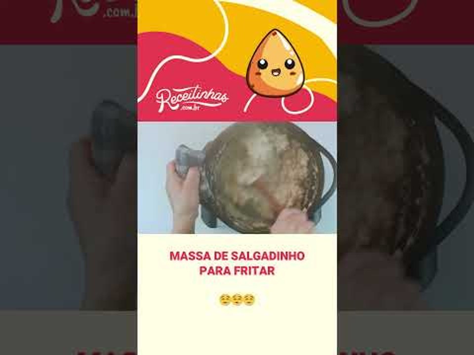 COMO FAZER MASSA DE SALGADINHO FRITO PARA CONGELAR E VENDER (FAÇA E VENDA)  | RECEITINHAS