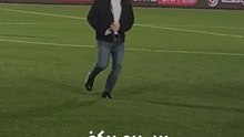 بيسيرو يركض بطول الملعب بعد دخوله متأخرا في مباراة الزمالك وسيراميكا كليوباترا