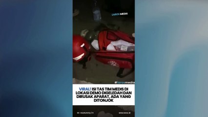 Viral! Tim Medis Demo RUU TNI Digeledah dan Dapat Perlakuan Kasar dari Aparat