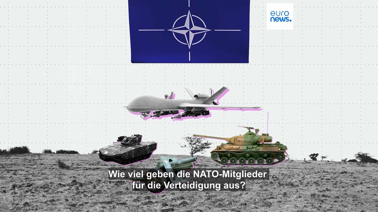 Wie viel geben die NATO-Mitglieder für die Verteidigung aus?