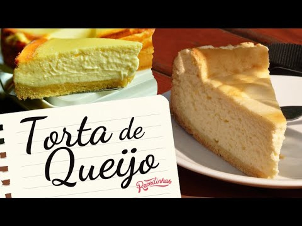 RECEITA DE TORTA DE QUEIJO COM RECHEIO CREMOSO NO LIQUIDIFICADOR | RECEITINHAS