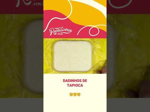 PETISCO RÁPIDO COM TAPIOCA E QUEIJO FRITO | RECEITINHAS