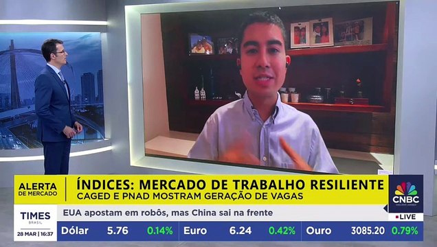 Apesar de juros altos, mercado de trabalho segue ativo; economista explica desafios