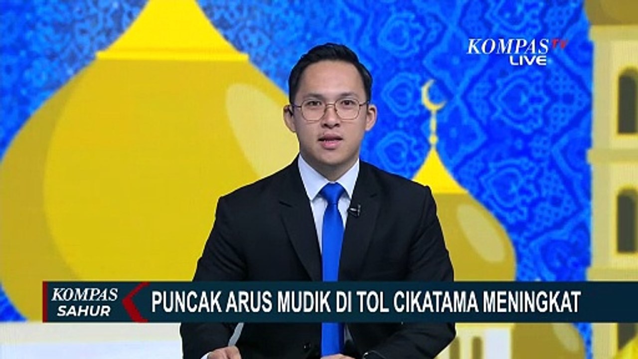 Puncak Arus Mudik di Tol Cikatama Terus Meningkat pada Jumat Malam (28/03/2025)