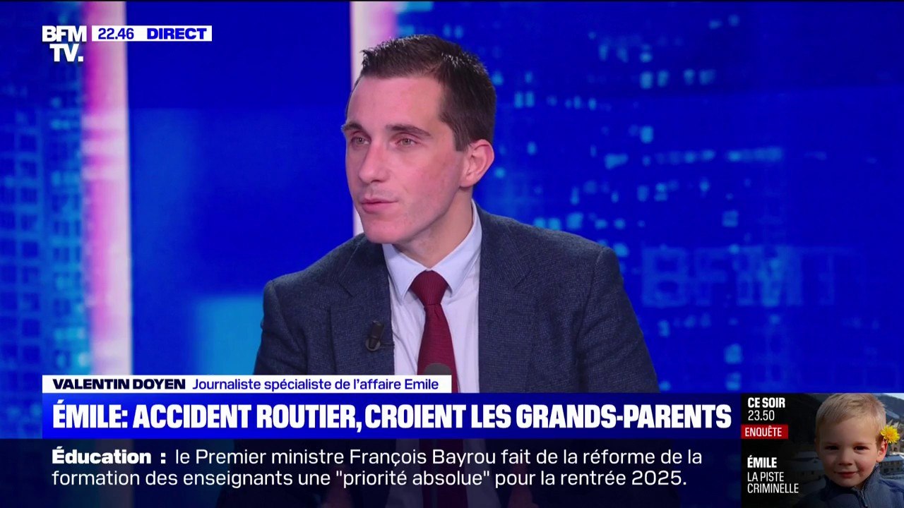 Mort d'Émile: les grands-parents croient à un accident routier