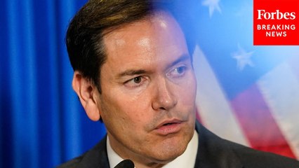 Marco Rubio Tells Reporter His Question About Deporting Foreign Student Campus Protesters Is 'Silly'