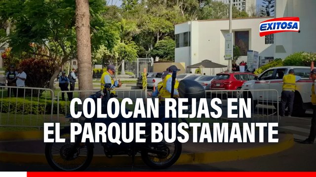 Marcha por la Paz: Municipio de San Isidro coloca rejas en parque donde se iban a concentrar manifestantes