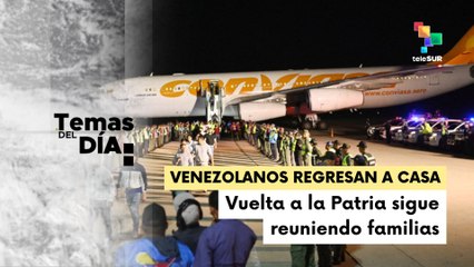 Migrantes regresan a Venezuela con plan humanitario