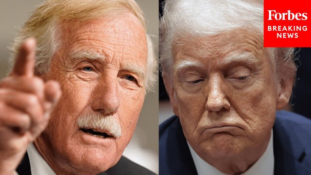 Angus King Expresses His Concerns About Trump ‘Alienating’ The US From Our Allies