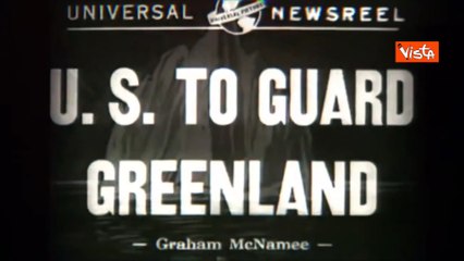 Trump posta video con storia Groenlandia: Ci serve per la pace nel mondo