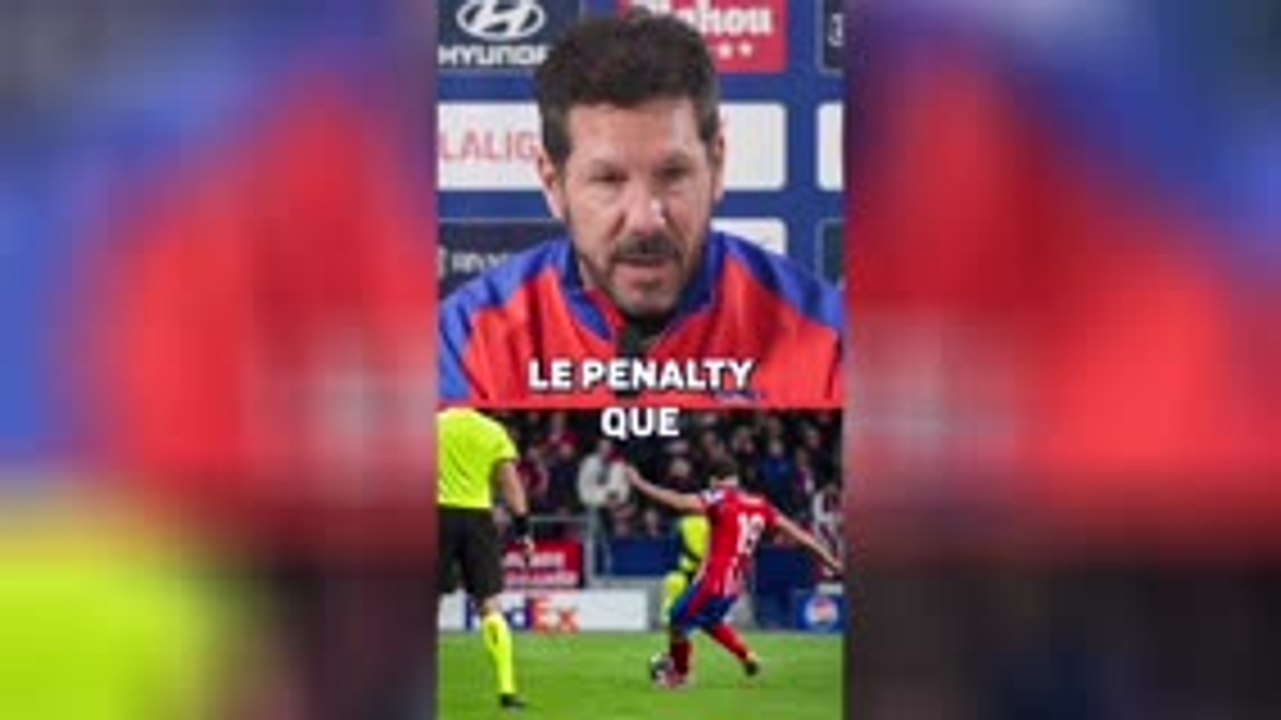 Atlético - Simeone : "Nous avons gagné en C1, mais nous avons été éliminés"