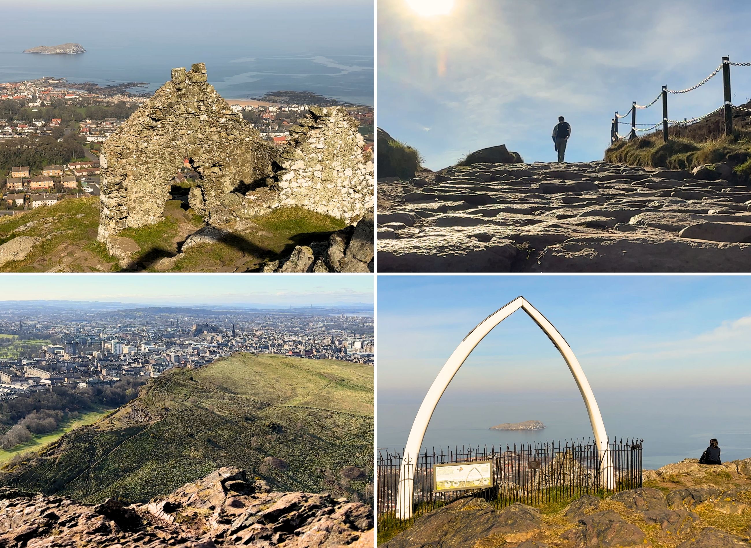 Arthur’s Seat vs North Berwick Law