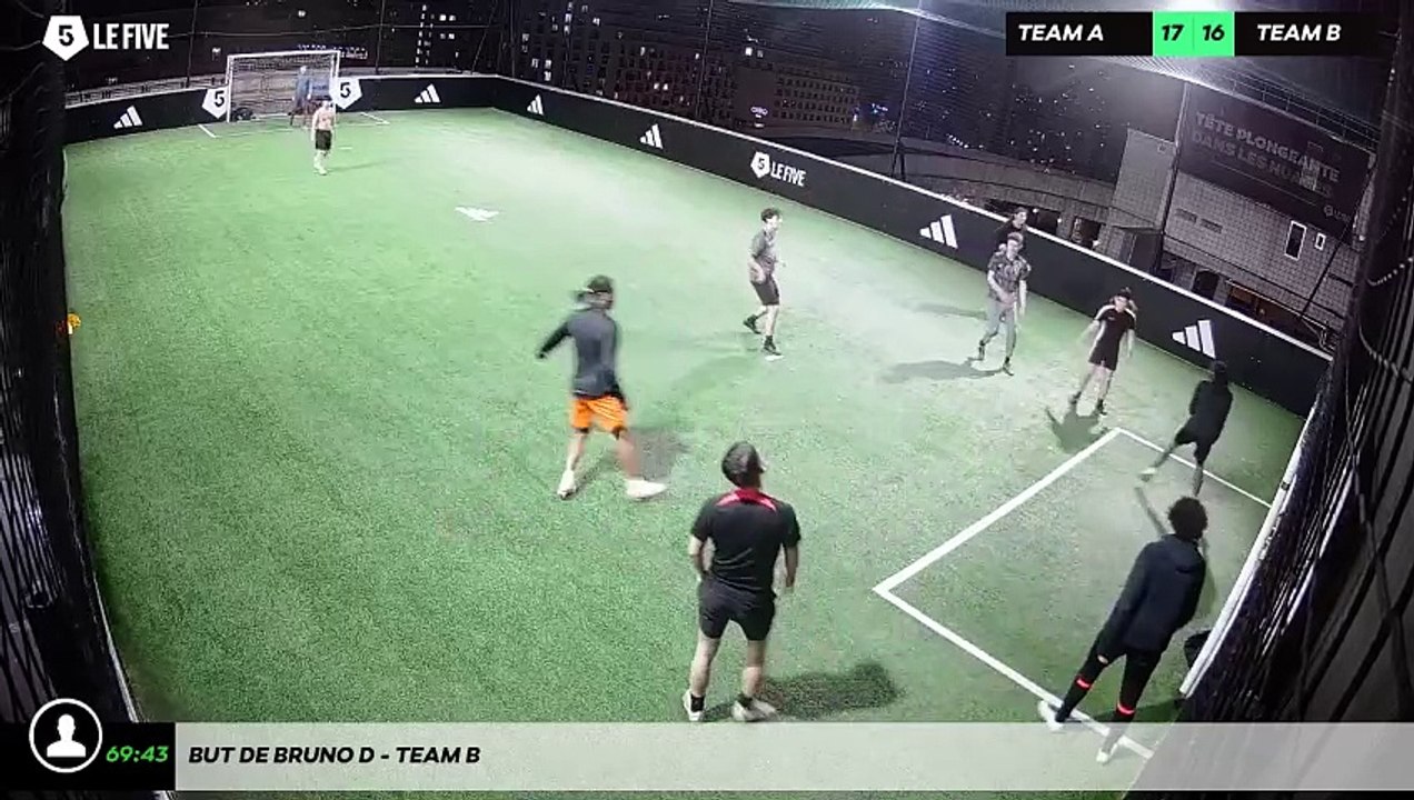 But de Bruno D - Team B
