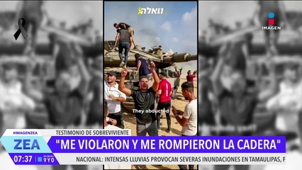 "Eres una marioneta para ellos": mexicana secuestrada por Hamás da su testimonio