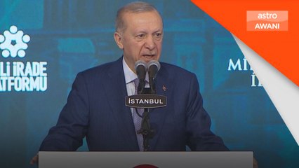 Erdogan tegaskan tindakan terhadap gangguan ketenteraman awam