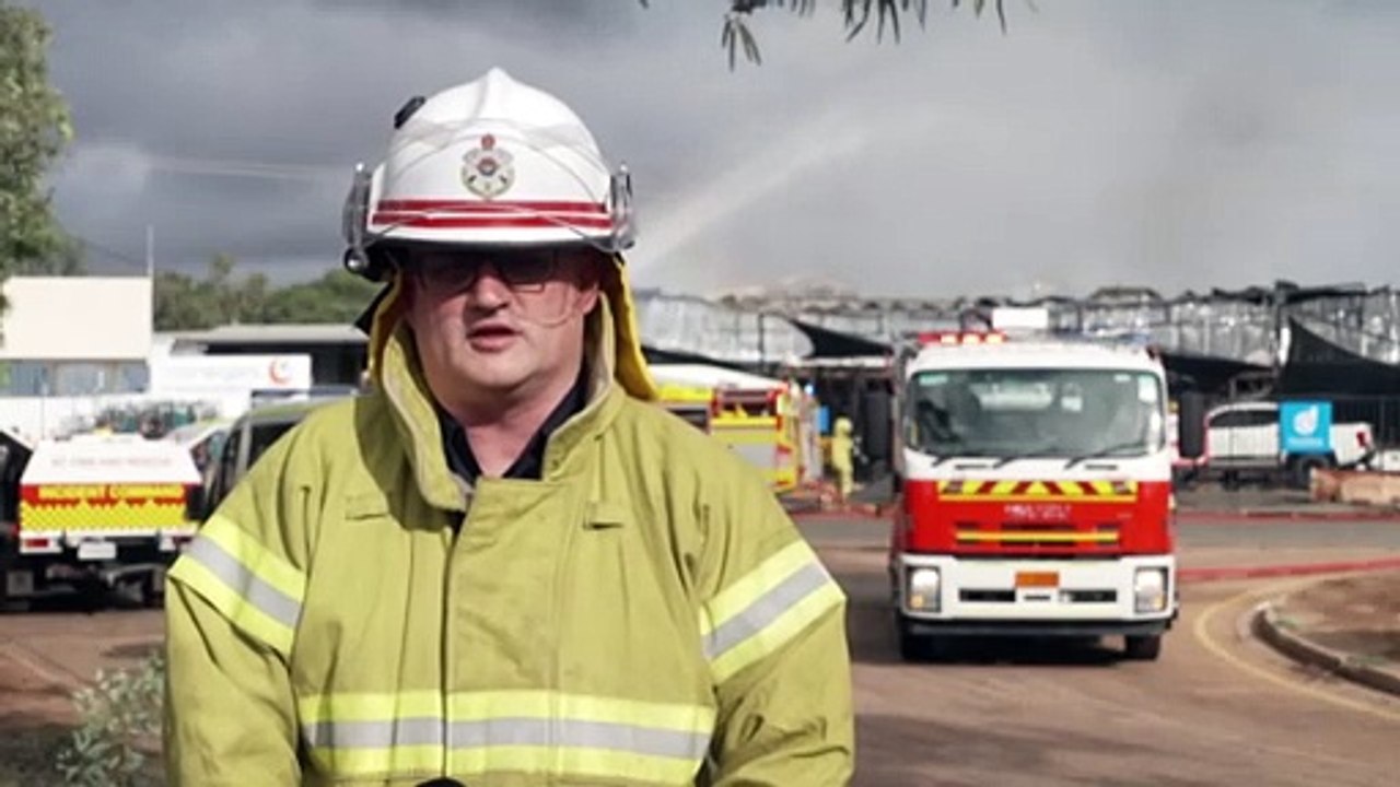Blaze engulfs Alice Springs small business