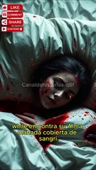La historia de suspenso de la almohada manchada de sangre